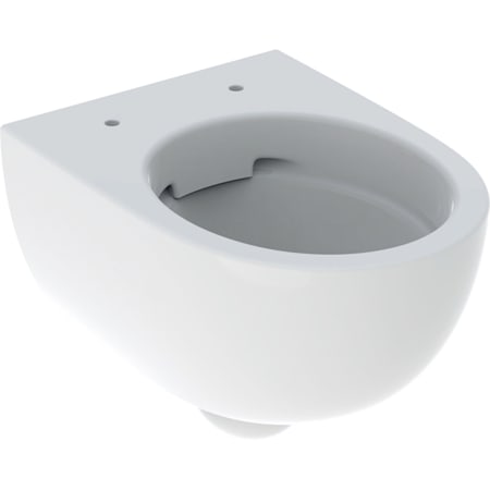 Stenska WC-školjka Geberit Selnova Compact, Premium, krajša dimenzija, zaprta oblika, Rimfree