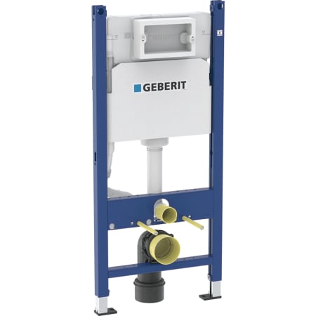 Montážní prvek Geberit DuofixBasic pro závěsné WC, 112 cm, se splachovací nádržkou pod omítku Delta 12 cm