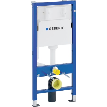 Elément Geberit DuofixBasic pour WC suspendu, 112 cm, avec réservoir à encastrer Delta 12 cm