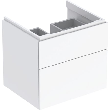 Geberit Xeno² cabinet for washbasin, with two drawers