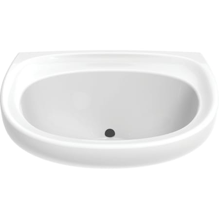 Twyford Sola handrinse basin, horizontal outlet