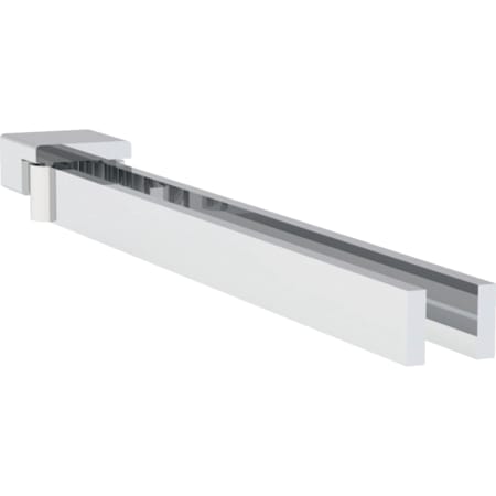 Double towel rail for Geberit Monolith sanitary module for washbasin