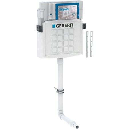 Geberit Sigma 12cm 隐蔽式水箱，6 / 3 升，用于蹲便器