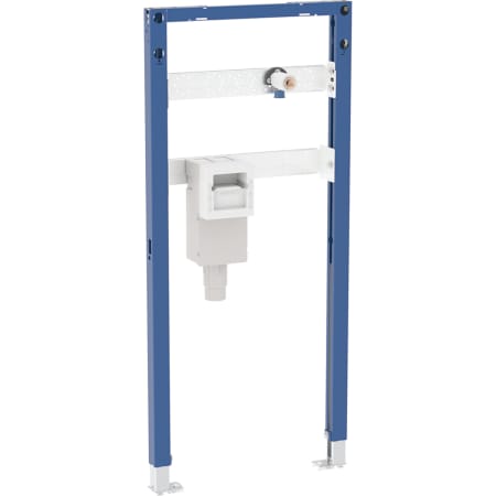 Bâti-support Geberit Duofix pour machine à laver, 112 cm, robinetterie murale apparente, avec siphon à encastrer