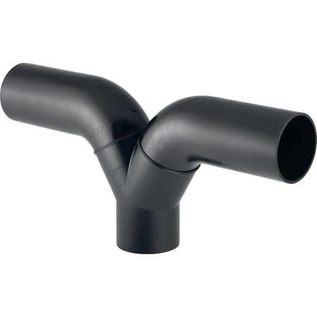 Geberit HDPE breeches branch fitting 2 x 90° with large legs