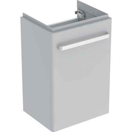 Skříňka pod umývátko Geberit Selnova Compact, s jedněmi dvířky