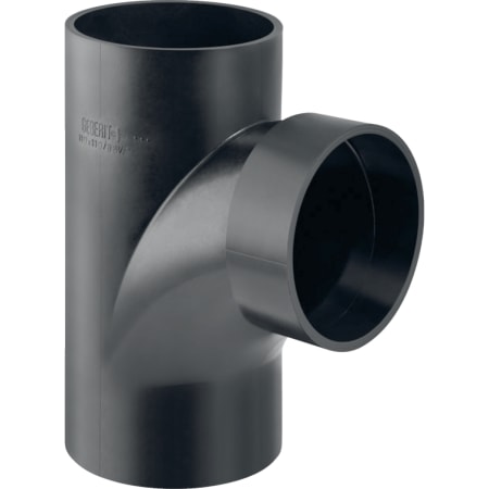 Geberit HDPE branch fitting 88.5°, swept-entry