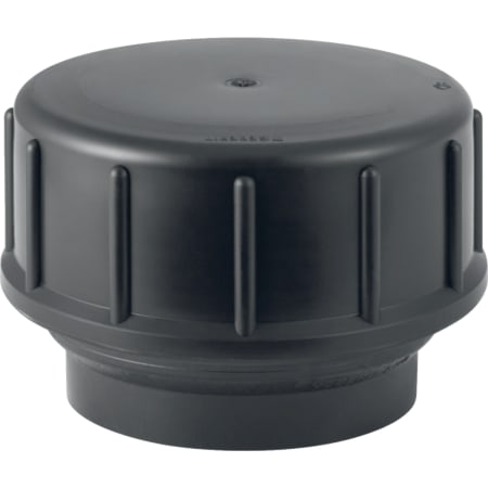 Geberit HDPE threaded connector with screw cap
