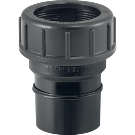 Geberit HDPE threaded connector with compression joint, reduced