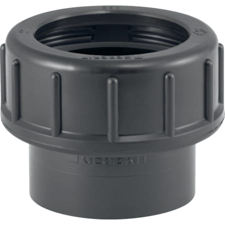 Geberit HDPE threaded connector with compression joint, extended