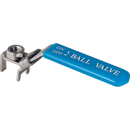 Actuator lever set, lockable, for Geberit Mapress ball valve, flanged