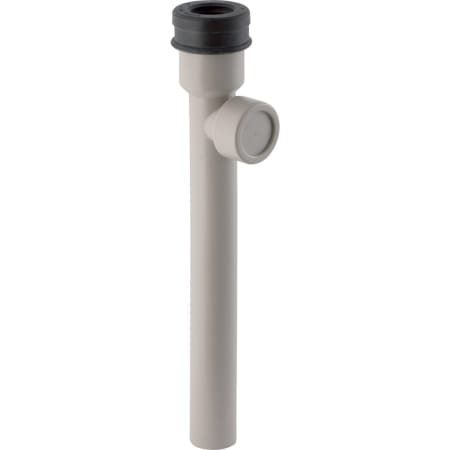 Geberit overflow pipe with supplementary connection and sleeve