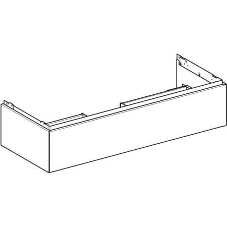Geberit ONE Unterschrank für Waschtisch, mit einer Schublade - Waschtischunterschränke,Für Waschtische