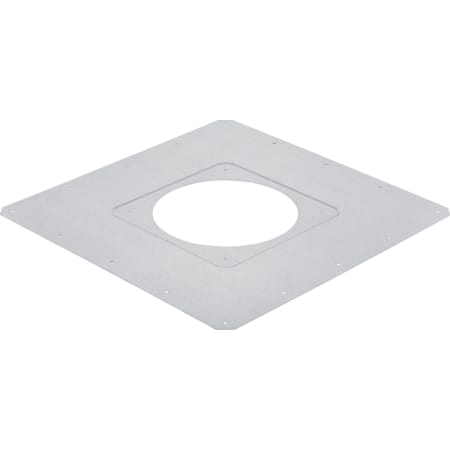 Installation sheet for Geberit Pluvia roof outlet with fastening flange, for roof foils