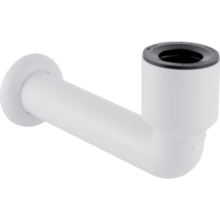 Geberit connection bend 90° for urinal, with wall collar