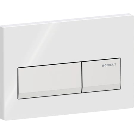 Geberit Alpha50 actuator plate for dual flush