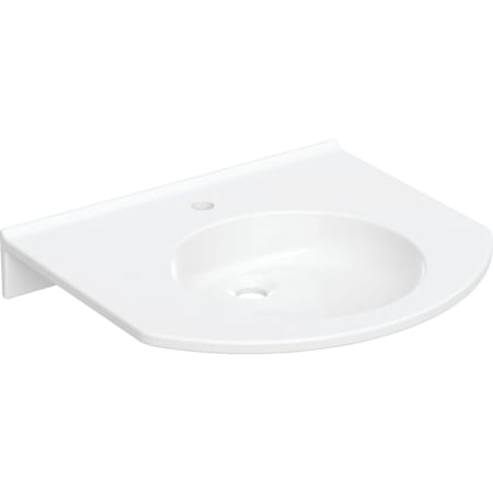 Geberit Publica washbasin, round design, barrier-free