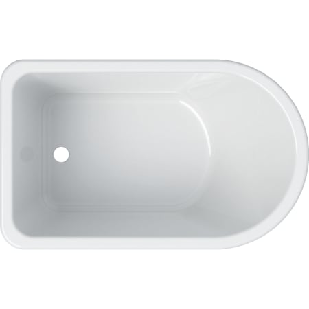 Geberit Bambini asymmetrical bathtub for babies