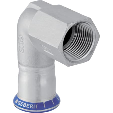 Geberit Mapress Stainless Steel elbow adapter 90° with female thread (LABS-free)