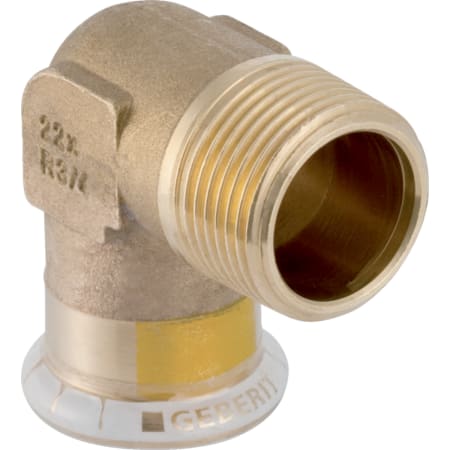 Geberit Mapress Copper elbow adapter 90° with male thread (gas)