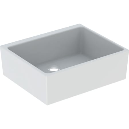 Geberit Publica utility sink without overflow, height 13 cm