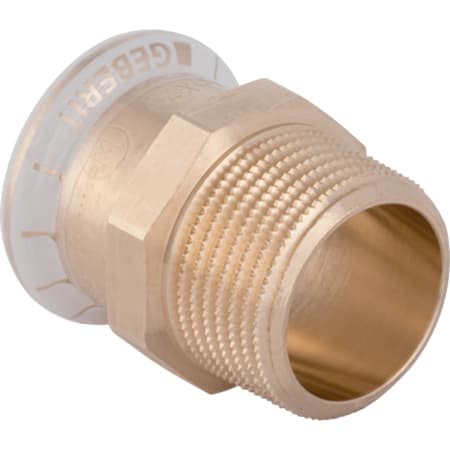 Geberit Mapress Copper adapter with male thread