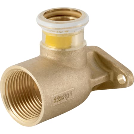 Geberit Mapress Copper elbow tap connector 90°, offset, circular hole 50 mm (gas)