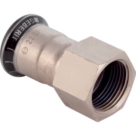 Geberit Mapress CuNiFe adapter with female thread