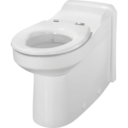 Twyford Avalon floor-standing WC, washdown, raised, back-to-wall, large projection, Rimfree