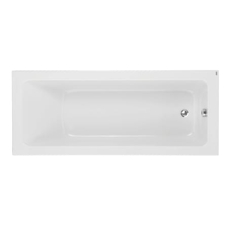 Twyford Aspect rectangular bathtub with feet