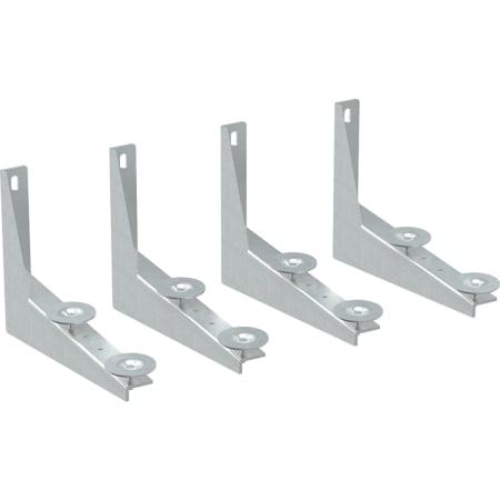 Geberit set of mounting brackets for play and washspace, for four washbasin taps