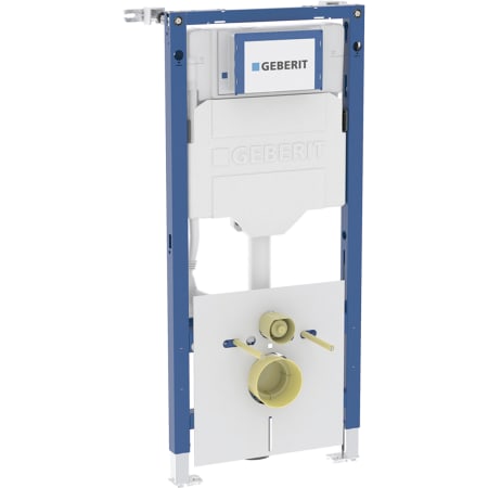 Geberit Duofix element voor wand-wc, 112 cm, met Sigma inbouwreservoir 12 cm, wandanker en geluidsisolatieset, 4 / 2 liter