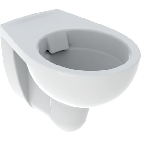 WC suspendu à fond creux Geberit Bastia Rimfree, sans trous d’abattant WC