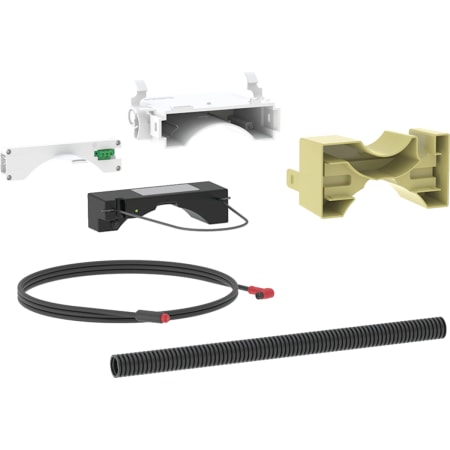 Kit de boîtier Geberit Power & Connect et bloc d’alimentation pour bâti-support pour WC suspendu