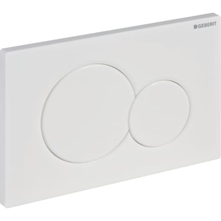 Geberit Sigma01 flush plate for dual flush