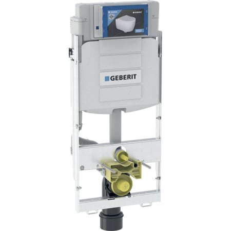 Geberit GIS element for wall-hung WC, 114 cm, with Sigma concealed cistern 12 cm and Power & Connect box