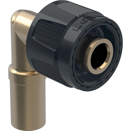 Geberit Mapress elbow adaptor 90° with MasterFix and plain end