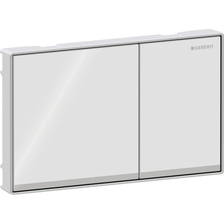 Geberit Sigma60 actuator plate for dual flush, surface-even