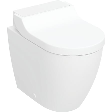Geberit AquaClean Tuma Classic komplett higiéniai berendezés falhoz illeszkedő álló WC-vel