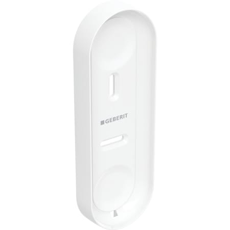 Wall-mounted holder, small, theft-proof, for Geberit AquaClean remote controls (from year of manufacture 2024)