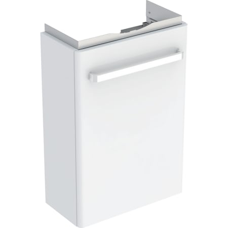 Meuble bas Geberit Renova Compact pour lave-mains, avec une porte, compact