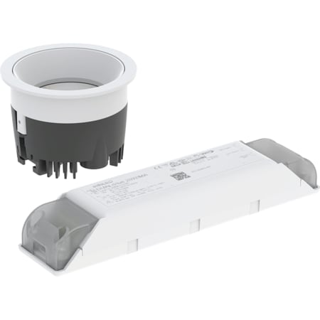 Geberit LED taškinis lubų šviestuvas DALI, skirtas ComfortLight