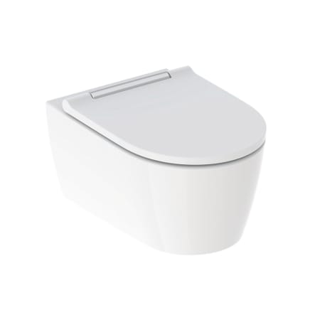 Geberit ONE set of wall-hung WC, washdown, shrouded, TurboFlush, with WC seat