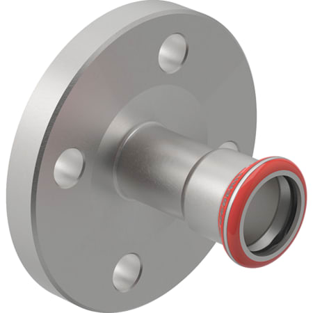 Geberit Mapress Carbon Steel flange PN 6, with pressing socket