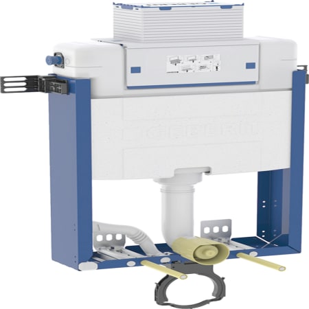 Elemento Geberit Combifix per WC sospeso, 98 cm, con cassetta di risciacquo ad incasso Omega 12 cm