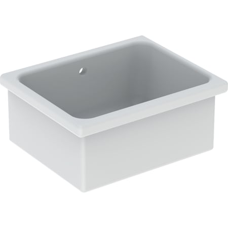 Geberit Publica Ruscello utility sink with overflow
