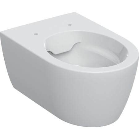 Stenska WC školjka Geberit iCon, zaprta oblika, Rimfree