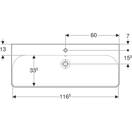 Geberit Smyle Square washbasin - Washbasins,Washbasins