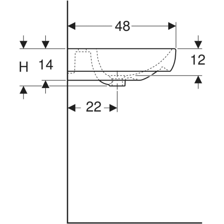 Geberit Smyle washbasin - Washbasins,Washbasins