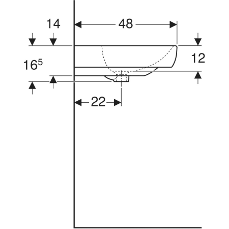 Geberit Smyle washbasin - Washbasins,Washbasins